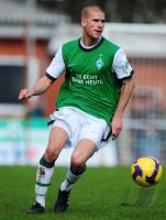 FUSSBALL, 3. LIGA, 30. Spieltag: Werder II, KEMPE am Ball