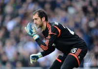 FUSSBALL Primera Division 2012/2013: Torwart Diego Lopez (Real Madrid)