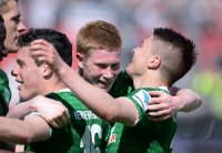 Fussball 1. Bundesliga  Saison  2012/2013:  JUBEL SV Werder Bremen