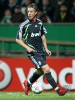 Fussball, Champions League: Madrid GUTI Einzelaktion