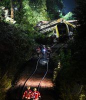 Zugunglueck in Riedlingen - Zell (Kreis Biberach)