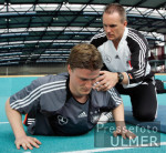 Fitnesstraining / Fitnesstest Nationalmannschaft in Frankfurt