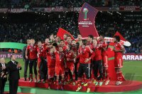 Fussball FIFA Klub WM 2013 FINALE:  JUBEL FC Bayern Muenchen