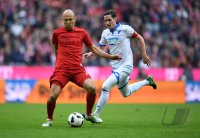 Fussball 1. Bundesliga Saison 2016/2017: FC Bayern Muenchen - TSG 1899 Hoffenheim