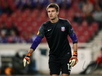 Fussball: Europa League Saison 2012/2013: Ciprian Tatarusanu (FC Steaua Bukarest)