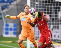 Fussball 1. Bundesliga Saison 20/21: TSG 1899 Hoffenheim - FC Bayern Muenchen