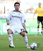 Fussball 1. Bundesliga: Bielefeld, MASMANIDIS Einzelaktion