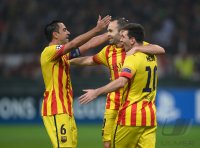 Fussball Champions League 13/14: JUBEL  FC Barcelona