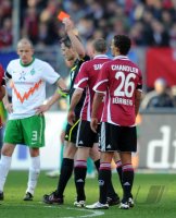 Fussball 1. Bundesliga : 1 FC Nuernberg - SV Werder Bremen