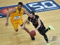 Basketball 1. Bundesliga 15/16 Hauptrunde: Walter Tigers Tuebingen - medi bayreuth