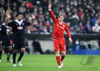 FUSSBALL  International CHL 09/10  FC Bayern  Muenchen - Girondins Bordeaux