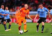 FUSSBALL WM 2010  HALBFINALE:  Uruguay - Niederlande