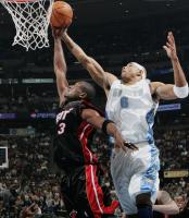 NBA;  Basketball; Denver vs Miami Heat
