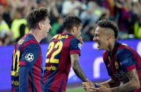 Fussball CHL 14/15 Halbfinale: FC Barcelona - FC Bayern Muenchen