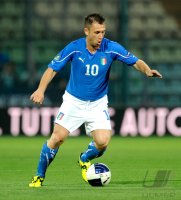 Fussball International EM 2012-Qualifikation: Antonio Cassano (Italien)