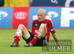 Fussball Bundesliga: Leverkusen - Bochum, enttaeuschte Leverkusener