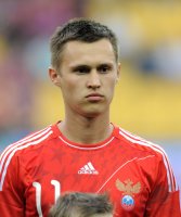 Fussball International Testspiel: Alexander Ryazantsev (Russland)
