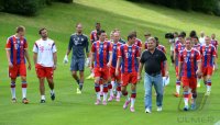 Fussball 1. Bundesliga 2014/2015:  Fototermin beim FC Bayern Muenchen
