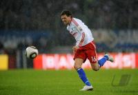 FUSSBALL, 1. BUNDESLIGA, 20. Spieltag: Hamburger SV, BERG Einzelaktion