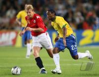 Fussball International Testspiel Norwegen - Brasilien