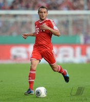 Fussball Saison 2013/2014: DFB Pokal 1. Runde: Rafinha (FC Bayern Muenchen)