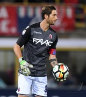 FUSSBALL SERIE A 2017/2018: Torwart Antonio Mirante (FC Bologna)