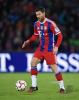 FUSSBALL 1. Bundesliga 2014/2015:  Xabi Alonso (FC Bayern Muenchen)