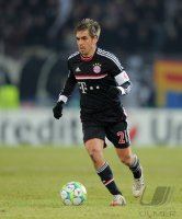 Fussball CHL  Saison 2011/2012:  Philipp Lahm (FC Bayern Muenchen)