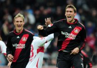 Fussball: 1. Bundesliga Saison 2010/2011: Leverkusen - Stuttgart