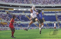 Fussball WM 1986 Marokko-Deutschland:  Rummenigge