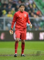 FUSSBALL INTERNATIONAL:  Torwart Diego Alves (Brasilien)
