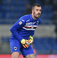 FUSSBALL SERIE A 2015/2016: Torwart Emiliano Viviano (Sampdoria Genua)