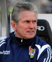 Fussball 1. Bundesliga: Trainer Jupp Heynckes (Leverkusen)