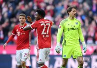 Fussball 1. Bundesliga Saison 2016/2017: FC Bayern Muenchen - Hamburger SV