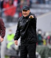 Fussball 1. Bundesliga Saison 21/22: FC Bayern Muenchen -  Hertha BSC Berlin