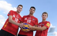 Volleyball 1. Bundesliga  Saison 16/17: Fotoshooting TV Rottenburg