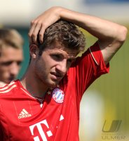Fussball 1. Bundesliga Saison   2011/2012 : Thomas Mueller (FC Bayern Muenchen)