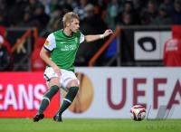 FUSSBALL, EUROPA LEAGUE GRUPPENPHASE: Bremen HUNT am Ball