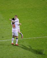 FUSSBALL  DFB Pokal Halbfinale;  JUBEL SV Werder Bremen