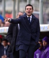 FUSSBALL SERIE A:  Trainer Vincenzo Montella (AC Florenz)