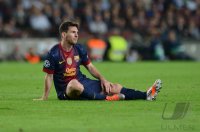 FUSSBALL INTERNATIONAL CHL 12/13: Lionel Messi (Barca)