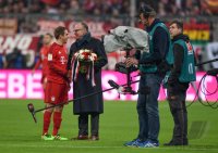 Fussball 1. Bundesliga Saison 15/16: FC Bayern Muenchen -  SV Werder Bemen