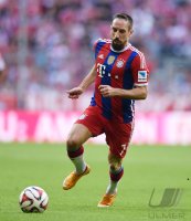 Fussball 1. Bundesliga Saison 14/15: Franck Ribery (FC Bayern Muenchen)