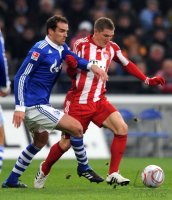 Fussball 1. Bundesliga : FC Schalke 04 - FC Bayern Muenchen