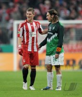 Fussball DFB Pokal 10/11 :  FC Bayern Muenchen - SV Werder Bremen