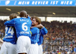 Fussball 1. Bundesliga: Bochum - Schalke, BOCHUM jubelt