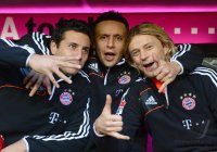 Fussball 1. Bundesliga, Saison 2012/2013:  FC Bayern Muenchen - Hannover 96