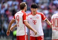 Fussball 1. Bundesliga 23/24: FC Bayern Muenchen - Eintracht Frankfurt