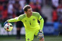 Fussball Europameisterschaft Achtelfinale 2016: Wales - Nordirland