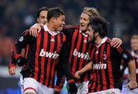 Fussball  SERIE A SAISON 2009/2010;  JUBEL AC Mailand